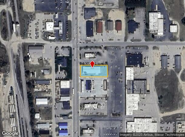  1566 N Mitchell St, Cadillac, MI Parcel Map