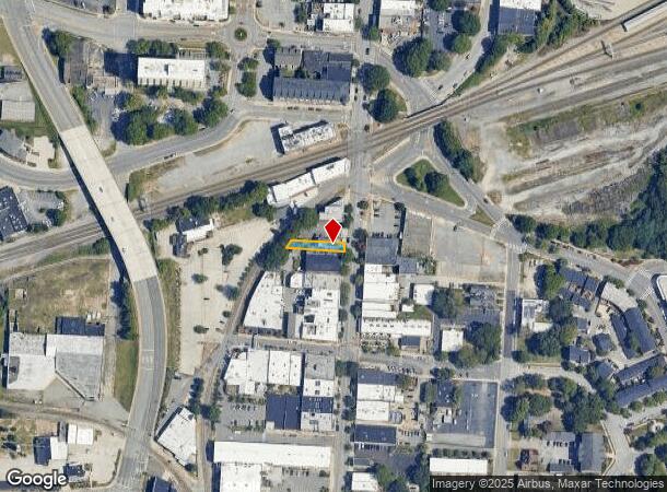512 S Elm St, Greensboro, NC Parcel Map