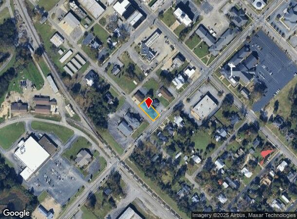 First St, Cochran, GA Parcel Map