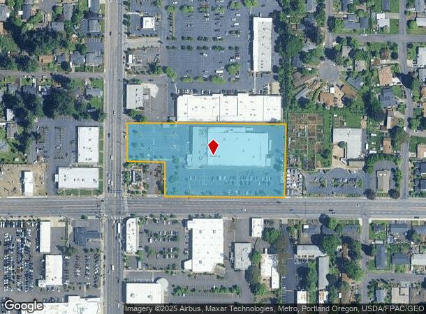 12321 Ne Halsey St, Portland, OR Parcel Map