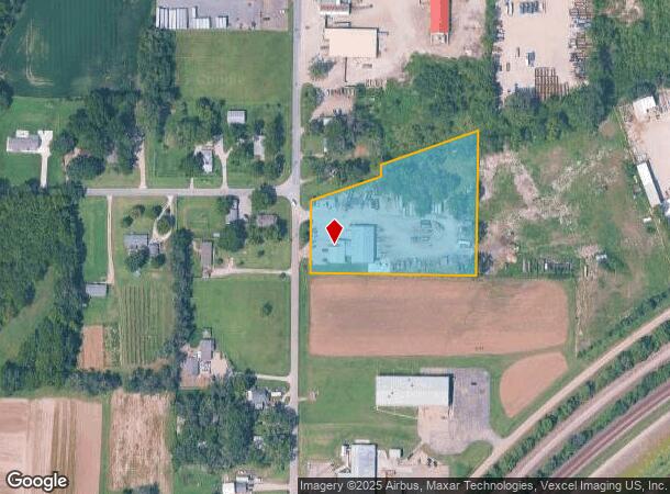 2040 Ne Meriden Rd, Topeka, KS Parcel Map