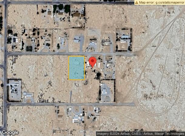  4361 Beniah St, Pahrump, NV Parcel Map