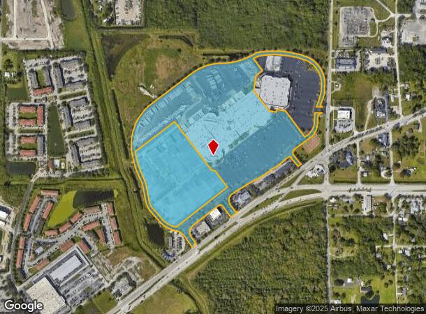 4200 Okeechobee Rd, Fort Pierce, FL Parcel Map