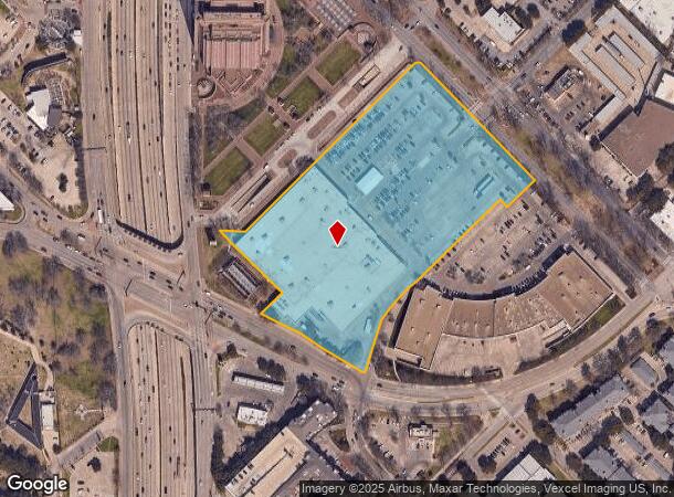 2417 N Haskell Ave, Dallas, TX Parcel Map