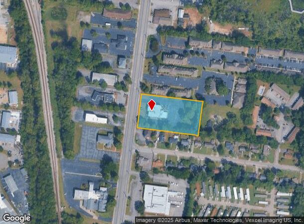  813 S Church St, Murfreesboro, TN Parcel Map