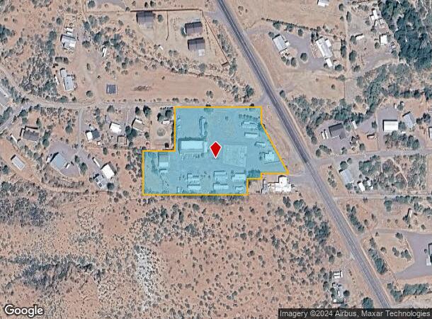  133 W Elmer Ln, Tonto Basin, AZ Parcel Map