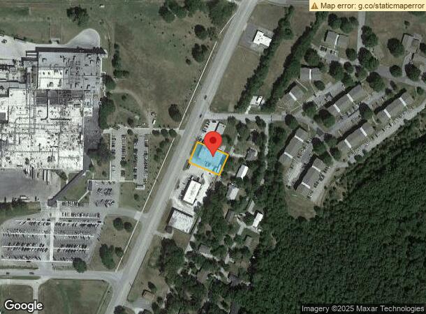  2642 S School Ave, Fayetteville, AR Parcel Map