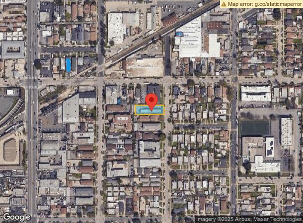  6715 10Th Ave, Los Angeles, CA Parcel Map