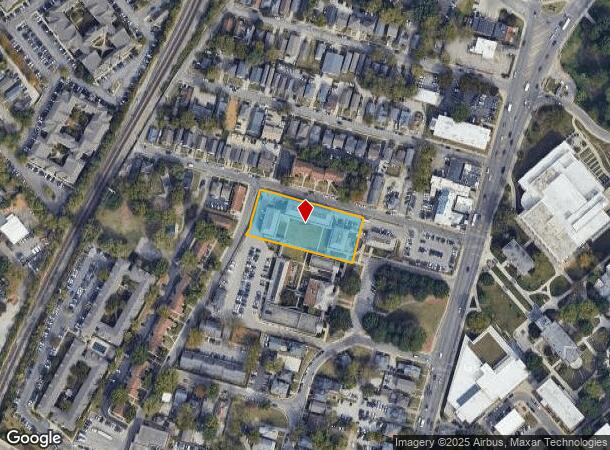 625 S Limestone, Lexington, KY Parcel Map