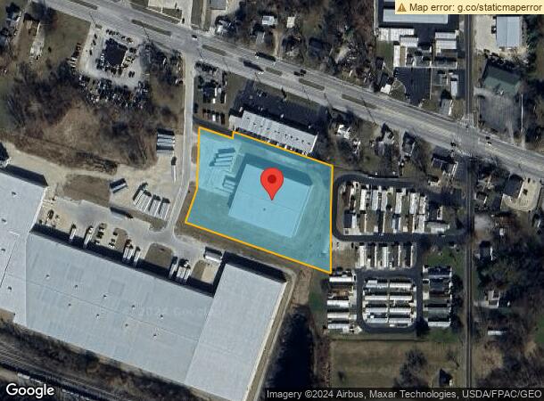  105 Enterprise Dr, Bellevue, OH Parcel Map