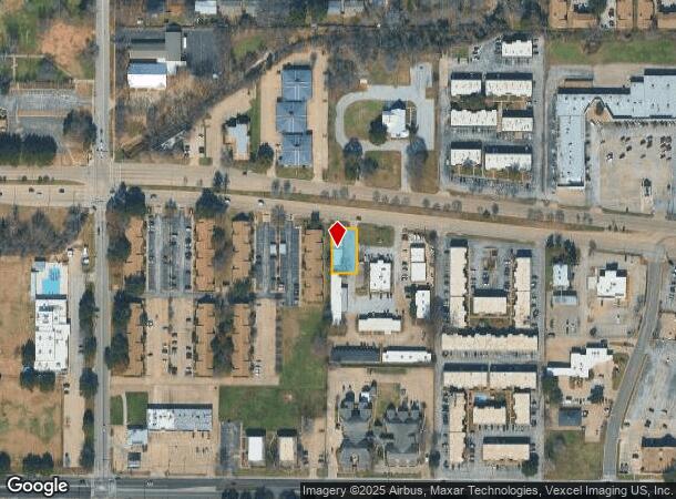  1104 W Pioneer Pky, Arlington, TX Parcel Map
