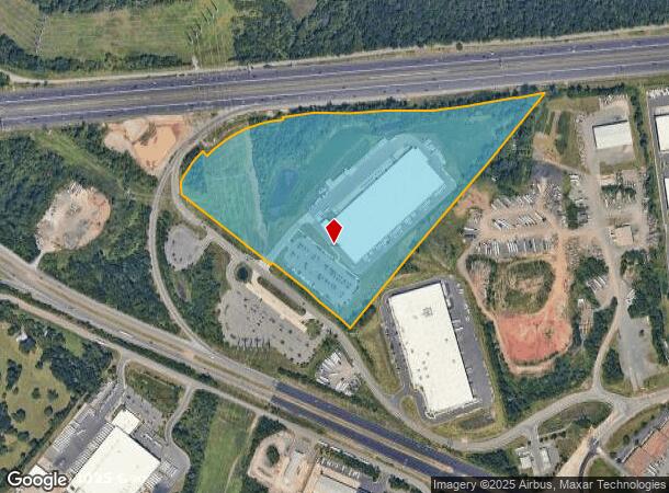 7303 Cushing Rd, Manassas, VA Parcel Map