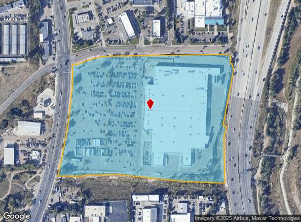 707 S 8Th St, Colorado Springs, CO Parcel Map