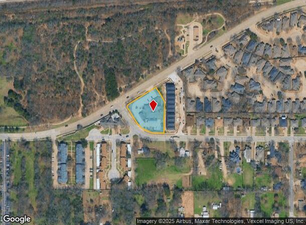  2070 W Abram St, Arlington, TX Parcel Map