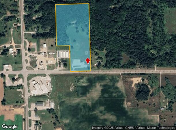 201 E Sanilac Rd, Caro, MI Parcel Map