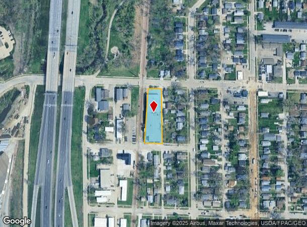1140 Hubbard Ave Ne, Cedar Rapids, IA Parcel Map