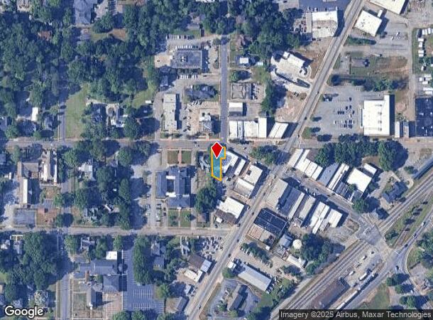  201 W Church St, Fort Valley, GA Parcel Map