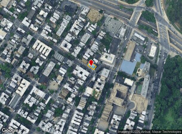  693 E 189Th St, Bronx, NY Parcel Map