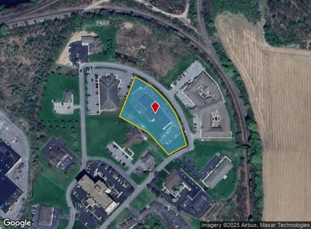 1221 Leonard St, Clearfield, PA Parcel Map
