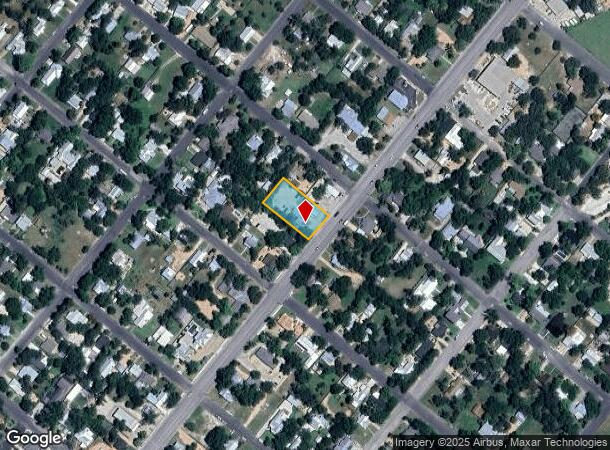 808 N Llano St, Fredericksburg, TX Parcel Map