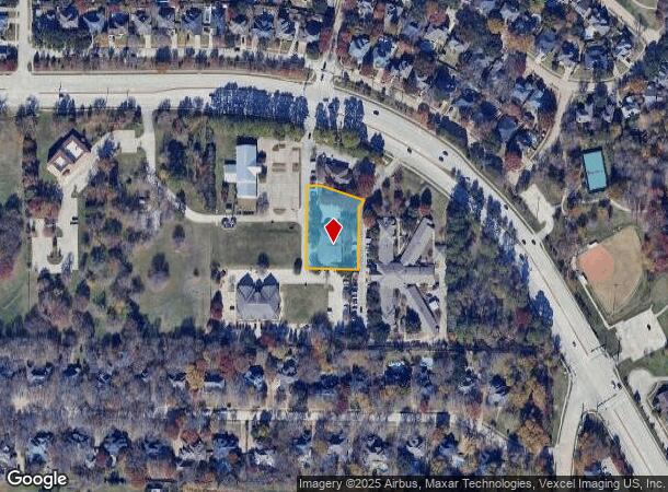 3409 Cross Timbers Rd, Flower Mound, TX Parcel Map
