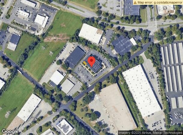 9520 Berger Rd, Columbia, MD Parcel Map