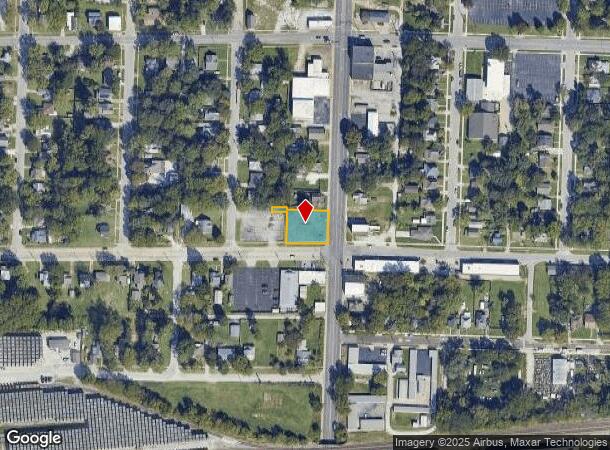  1147 E Atlantic St, Springfield, MO Parcel Map