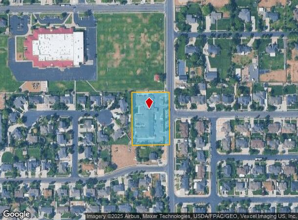 1424 S 1700 E, Spanish Fork, UT Parcel Map