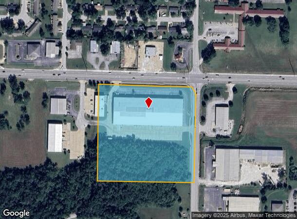 1300 W Hudson Rd, Rogers, AR Parcel Map