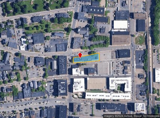  4 Main St, Brockton, MA Parcel Map