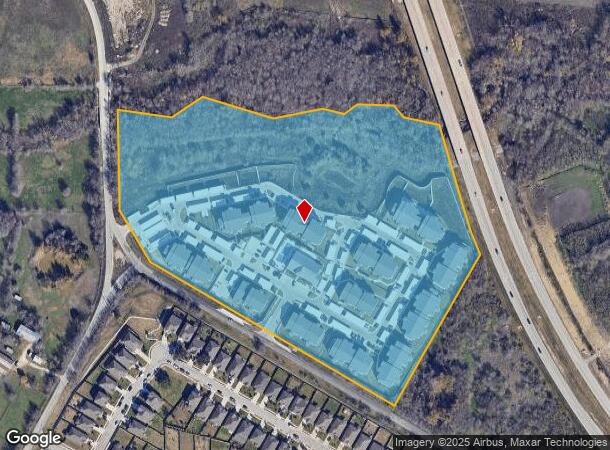  6816 Boyce Ln, Manor, TX Parcel Map