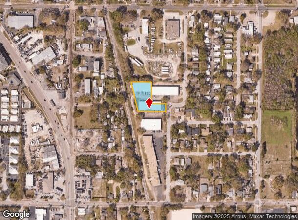  1646 Tilley Ave, Clearwater, FL Parcel Map
