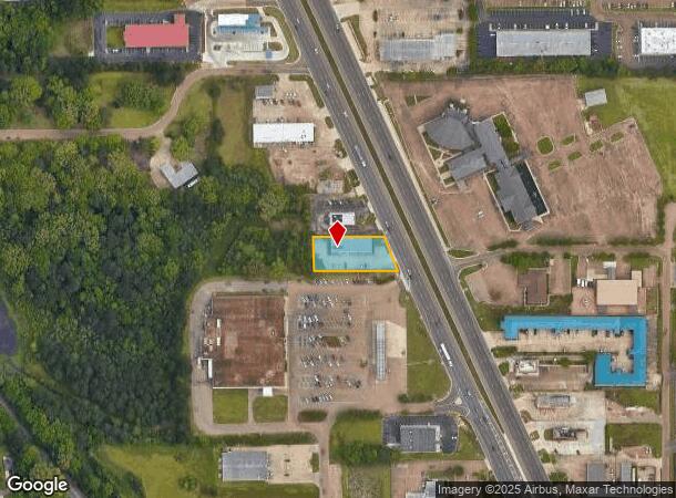  1103 Highway 49 S, Richland, MS Parcel Map