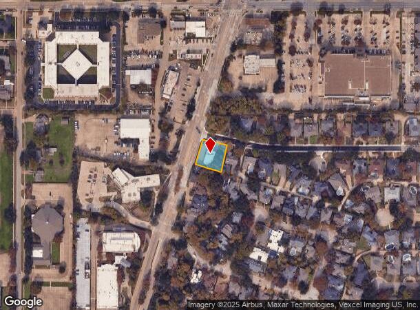 9638 Greenville Ave, Dallas, TX Parcel Map