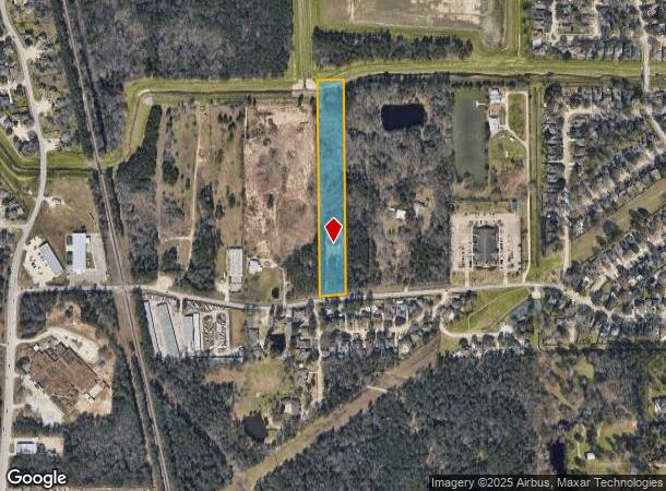  25535 Richards Rd, Spring, TX Parcel Map