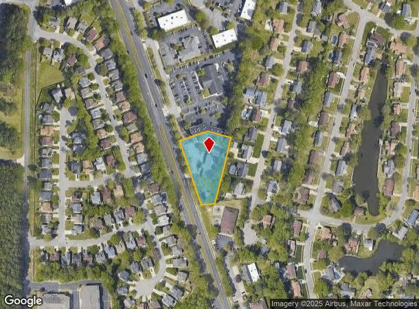  801 Greenbrier Pky, Chesapeake, VA Parcel Map