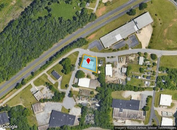  919 Finch Ave, High Point, NC Parcel Map
