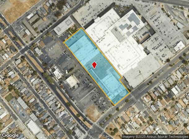  7200 Bancroft Ave, Oakland, CA Parcel Map