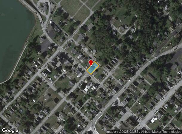  422 N Chestnut St, Derry, PA Parcel Map