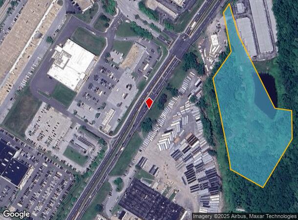  9205 Washington Blvd N, Laurel, MD Parcel Map