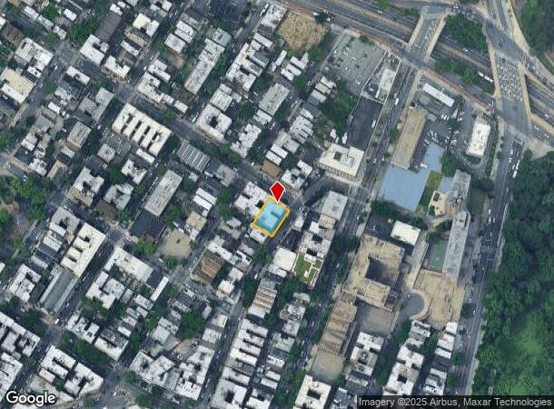  690 E 189Th St, Bronx, NY Parcel Map