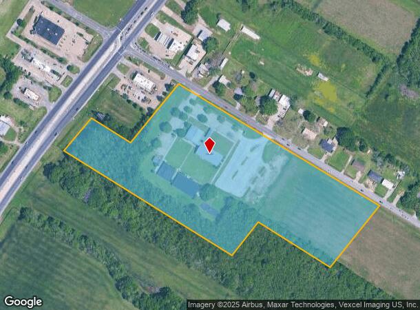 130 E Broussard Rd, Lafayette, LA Parcel Map