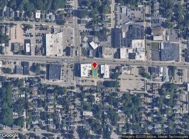  744 Leonard St Nw, Grand Rapids, MI Parcel Map