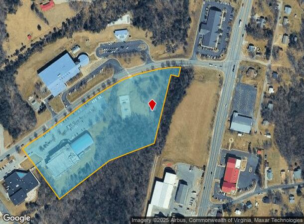 127 Technology Dr, Rocky Mount, VA Parcel Map