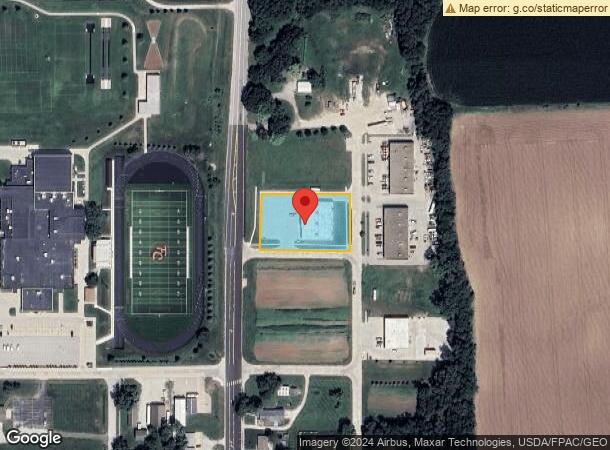  1310 Paddock St, Fort Calhoun, NE Parcel Map