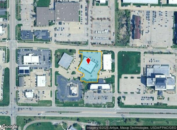 1231 Park Pl Ne, Cedar Rapids, IA Parcel Map