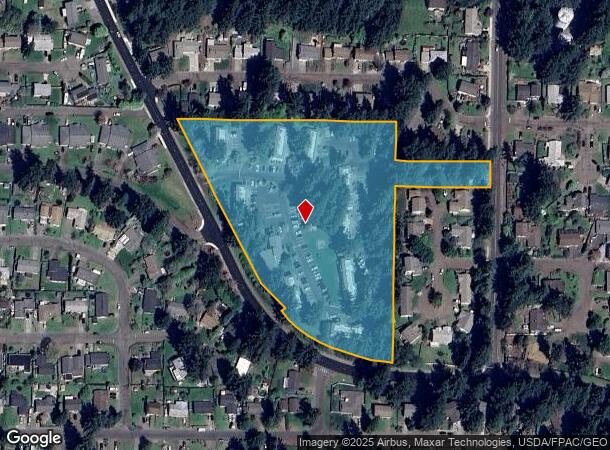  2504 Woods Dr, Steilacoom, WA Parcel Map