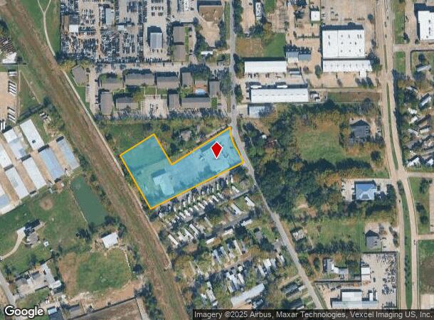 3208 Federal Rd, Pasadena, TX Parcel Map