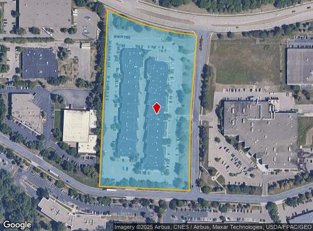  7630 Executive Dr, Eden Prairie, MN Parcel Map