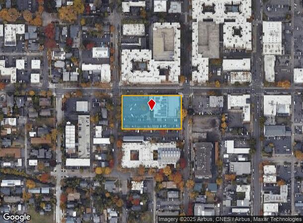  100 W 13Th Ave, Eugene, OR Parcel Map